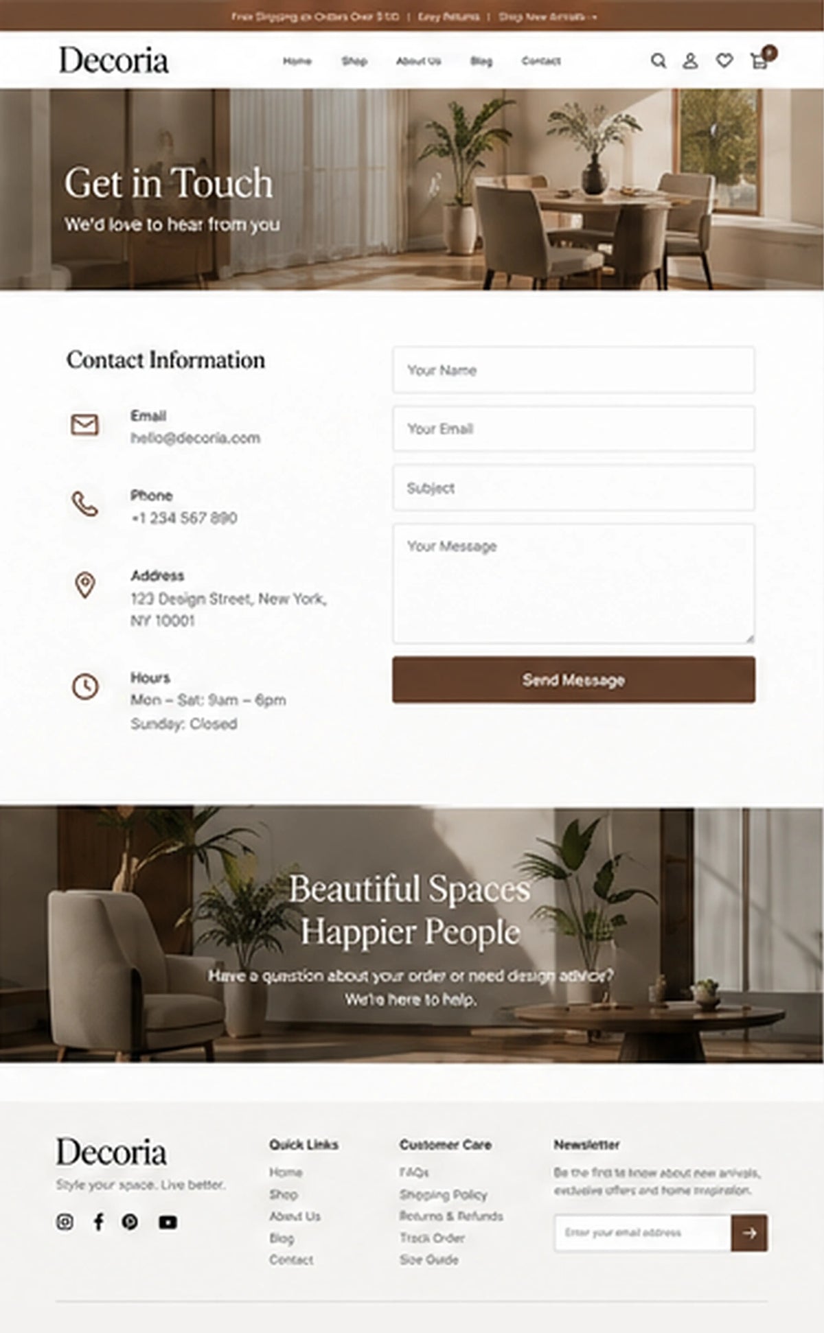 Contact preview