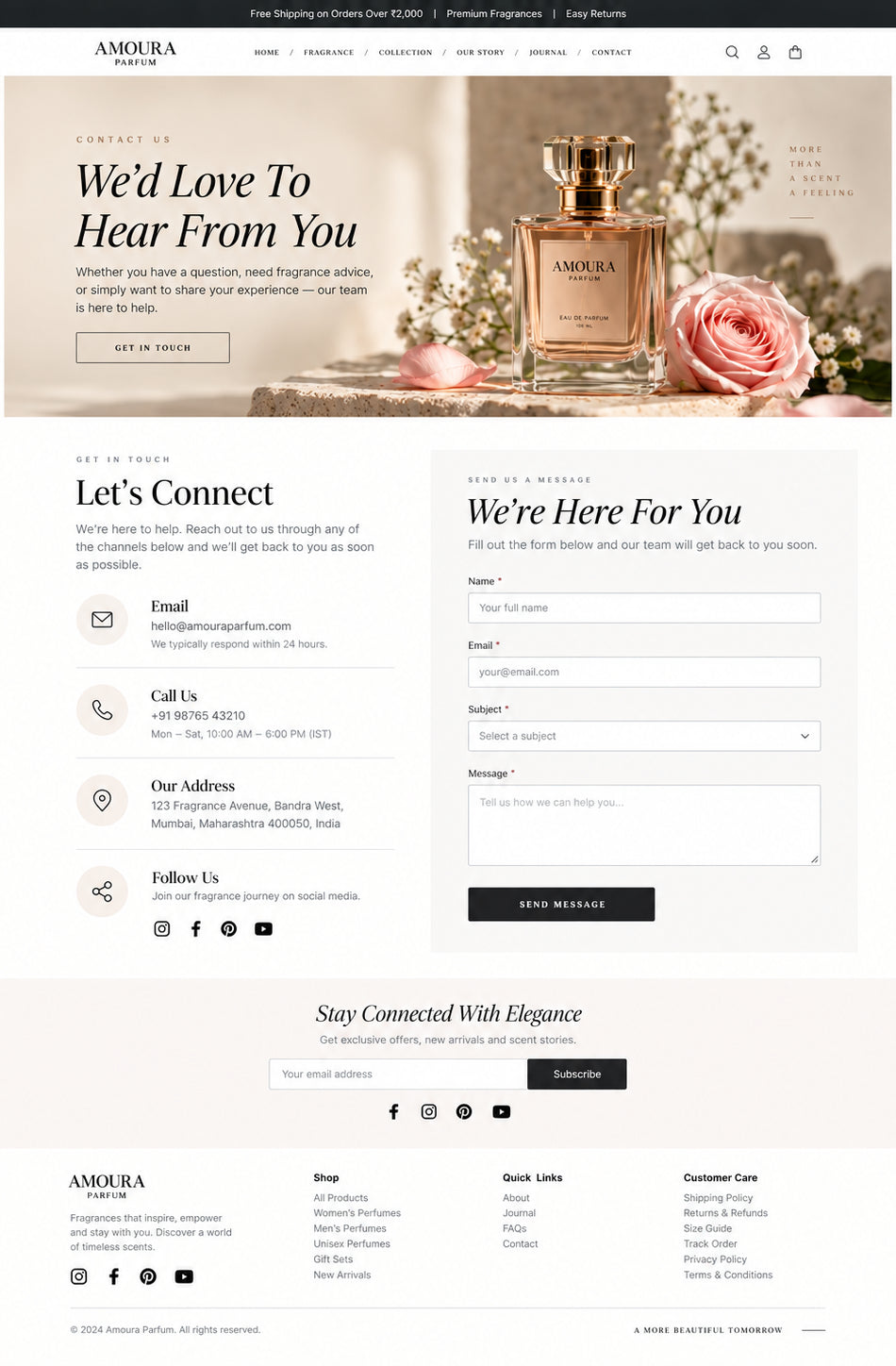 Contact preview