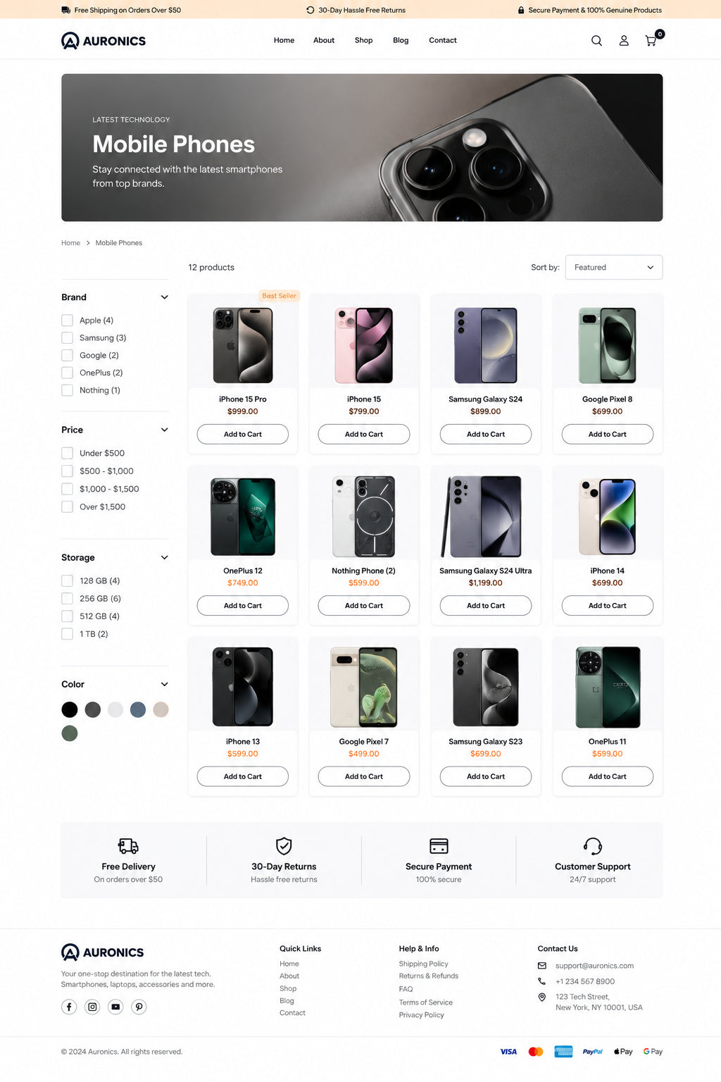 Collection preview