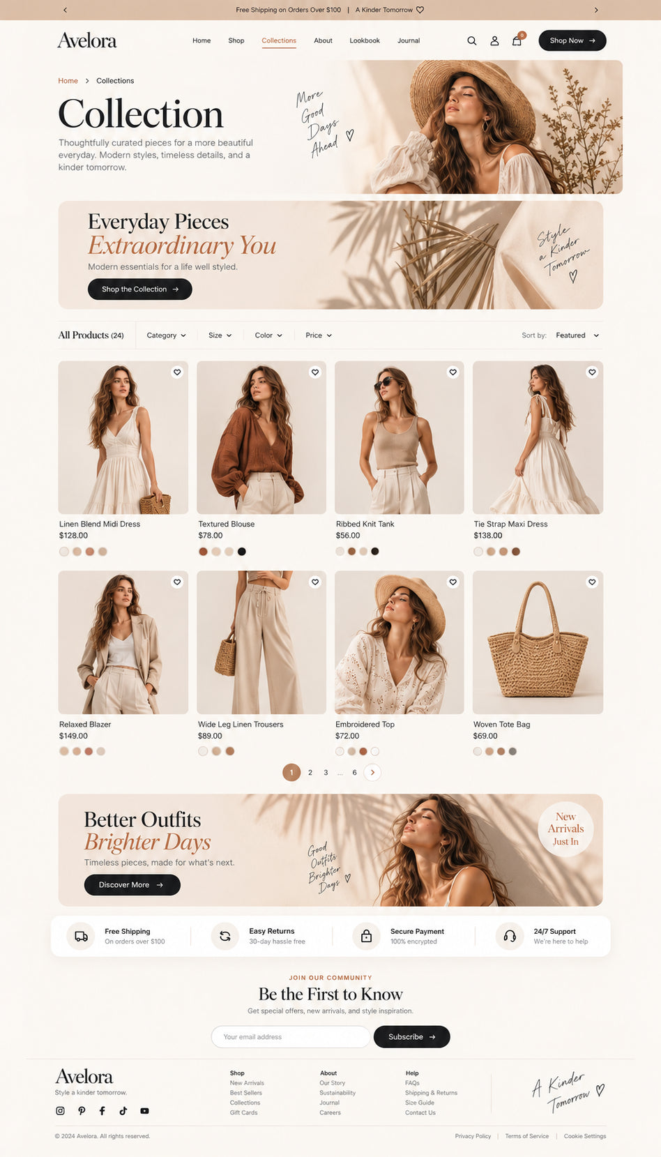 Collection preview