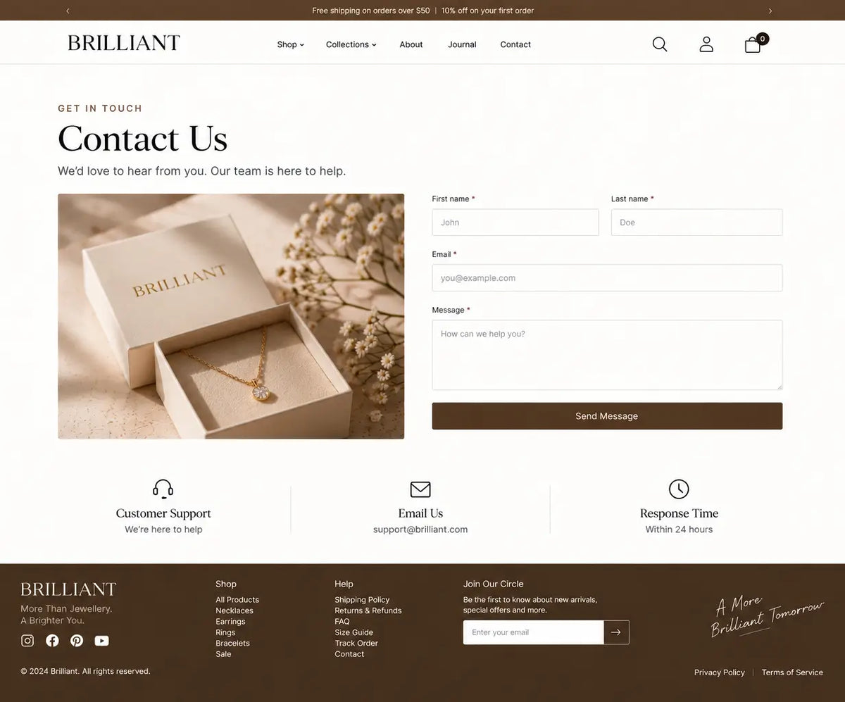 Contact preview