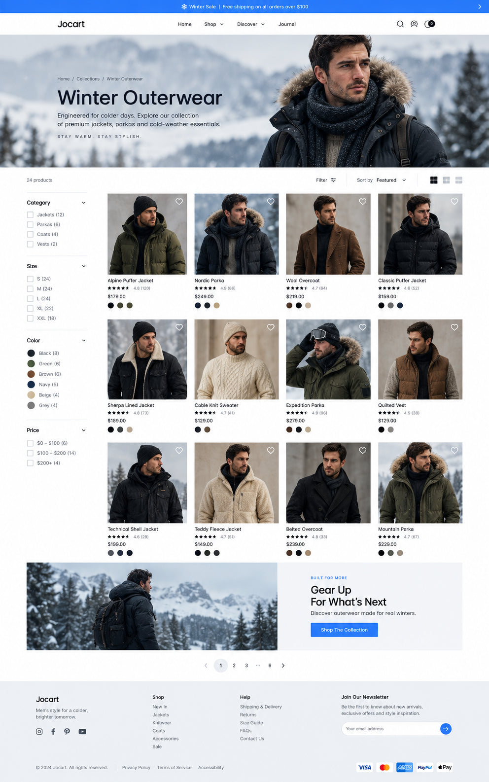 Collection preview