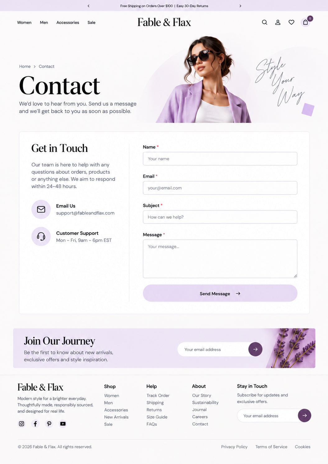 Contact preview
