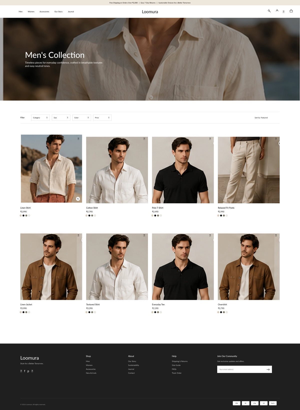 Collection preview