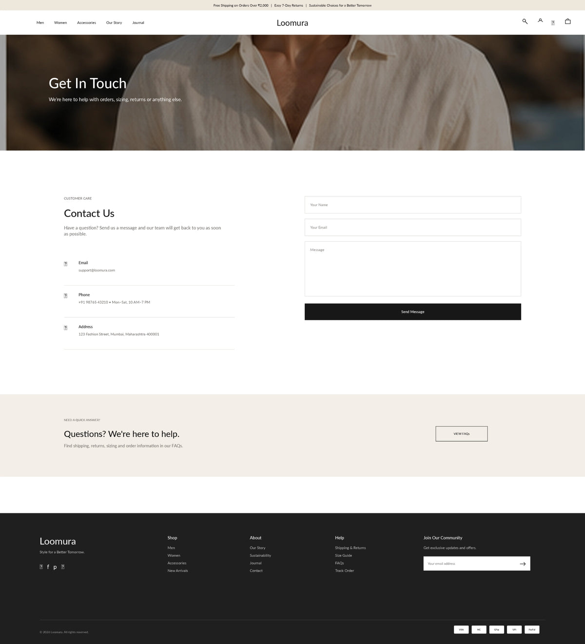 Contact preview