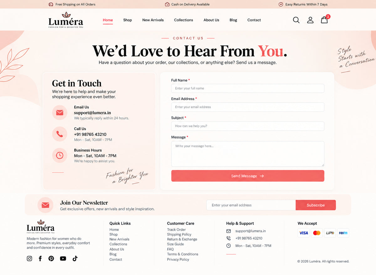 Contact preview