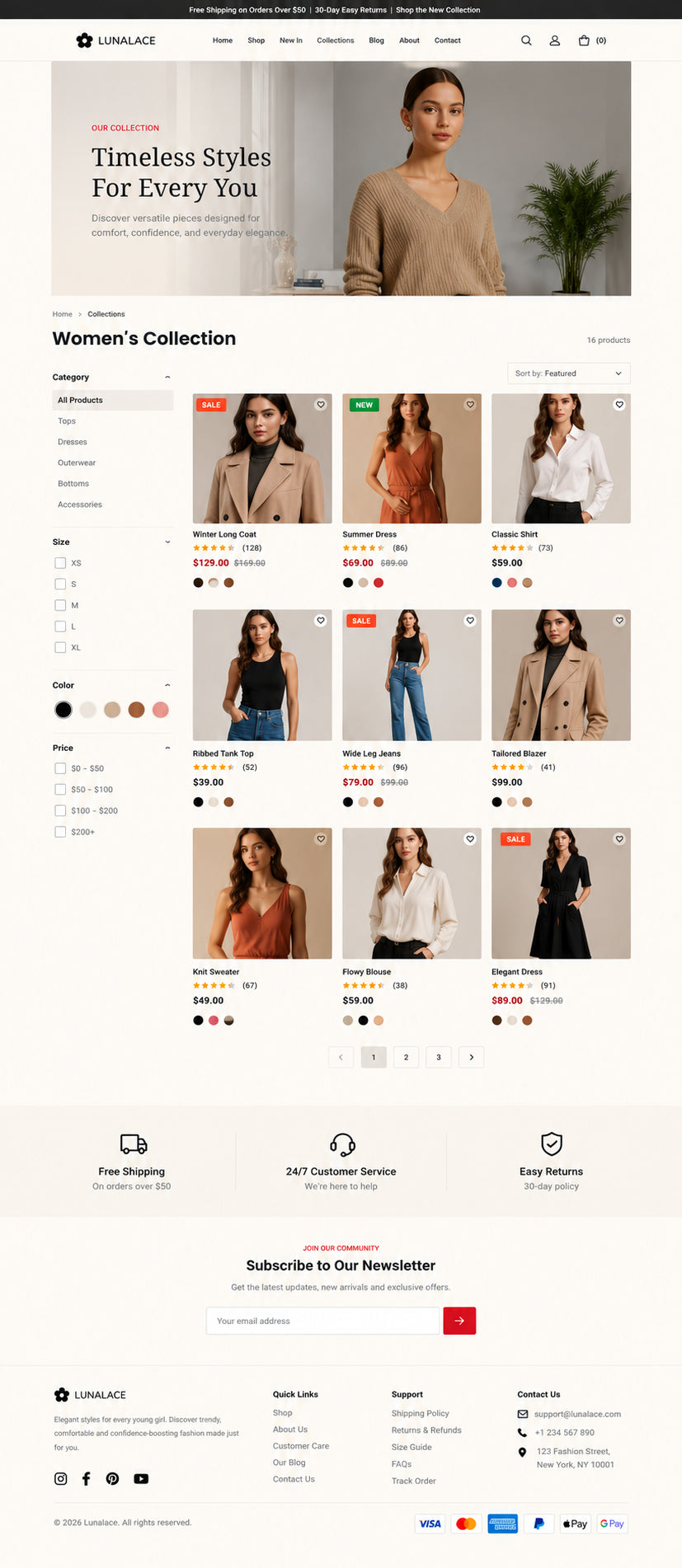 Collection preview