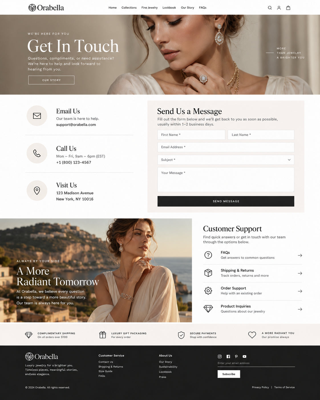 Contact preview