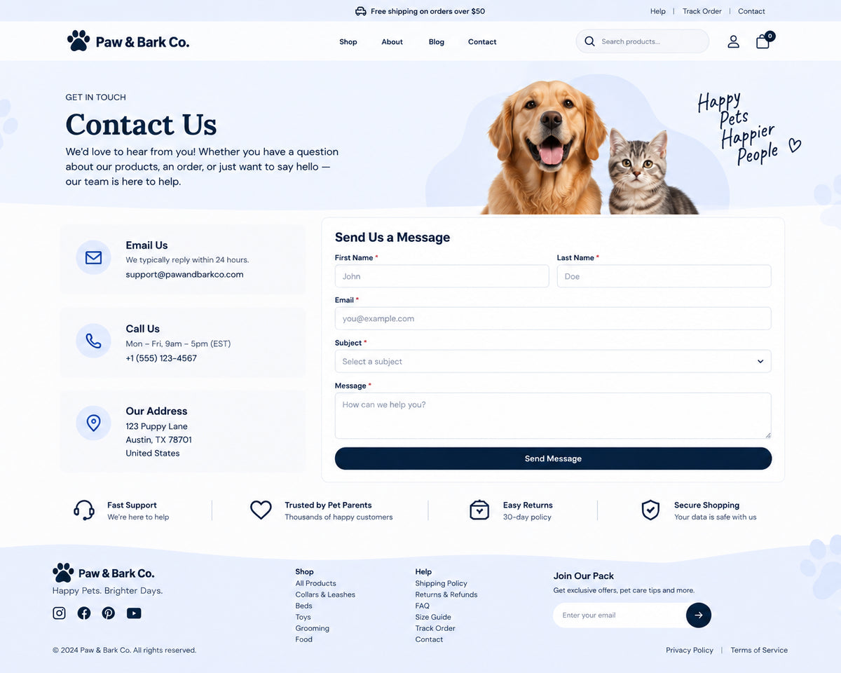Contact preview