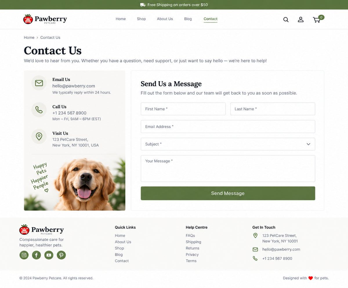 Contact preview