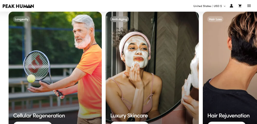 Peak human