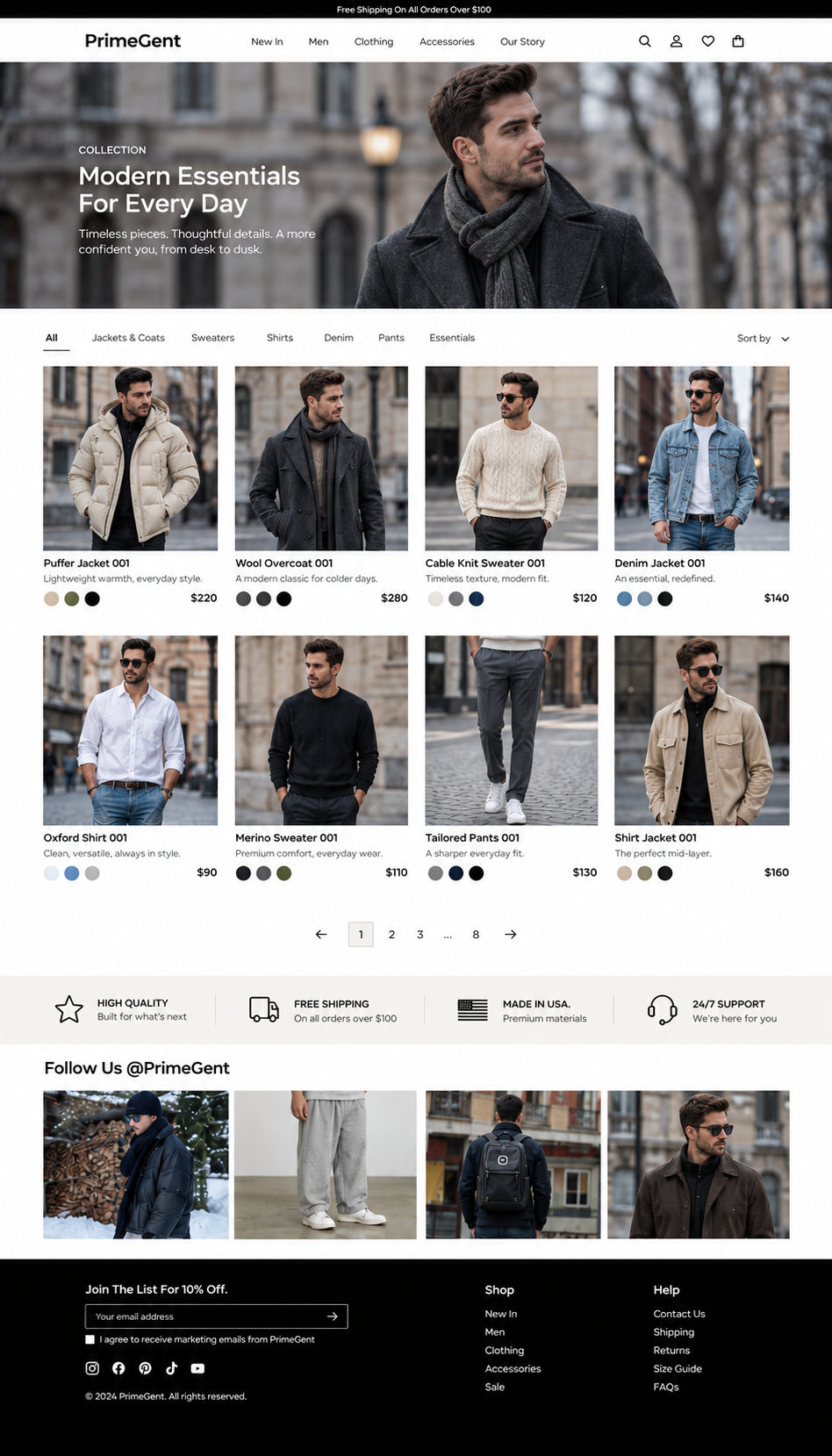 Collection preview