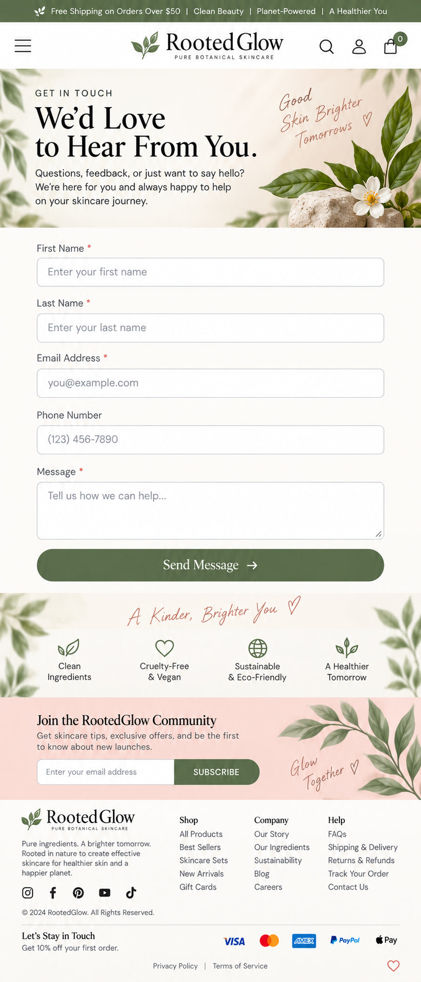 Contact preview
