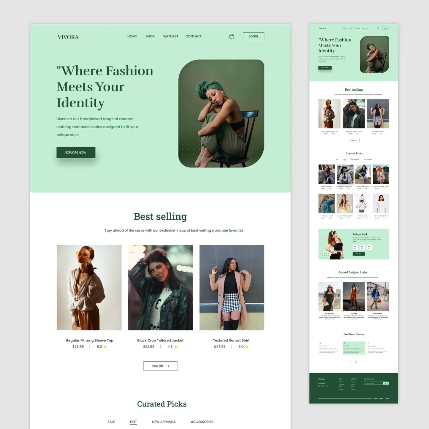 Fashion & Lifestyle Template