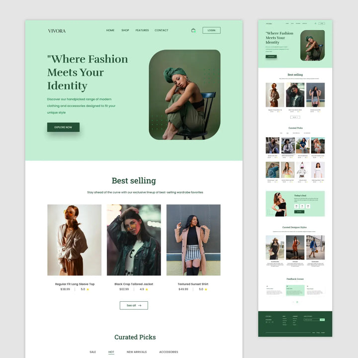Fashion & Lifestyle Template