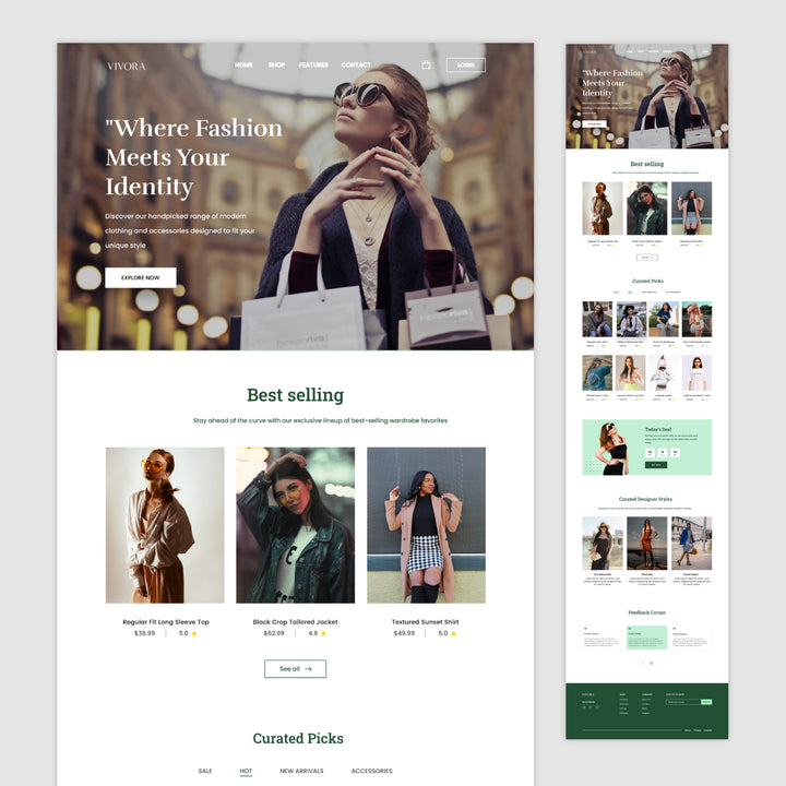 Fashion & Lifestyle Template