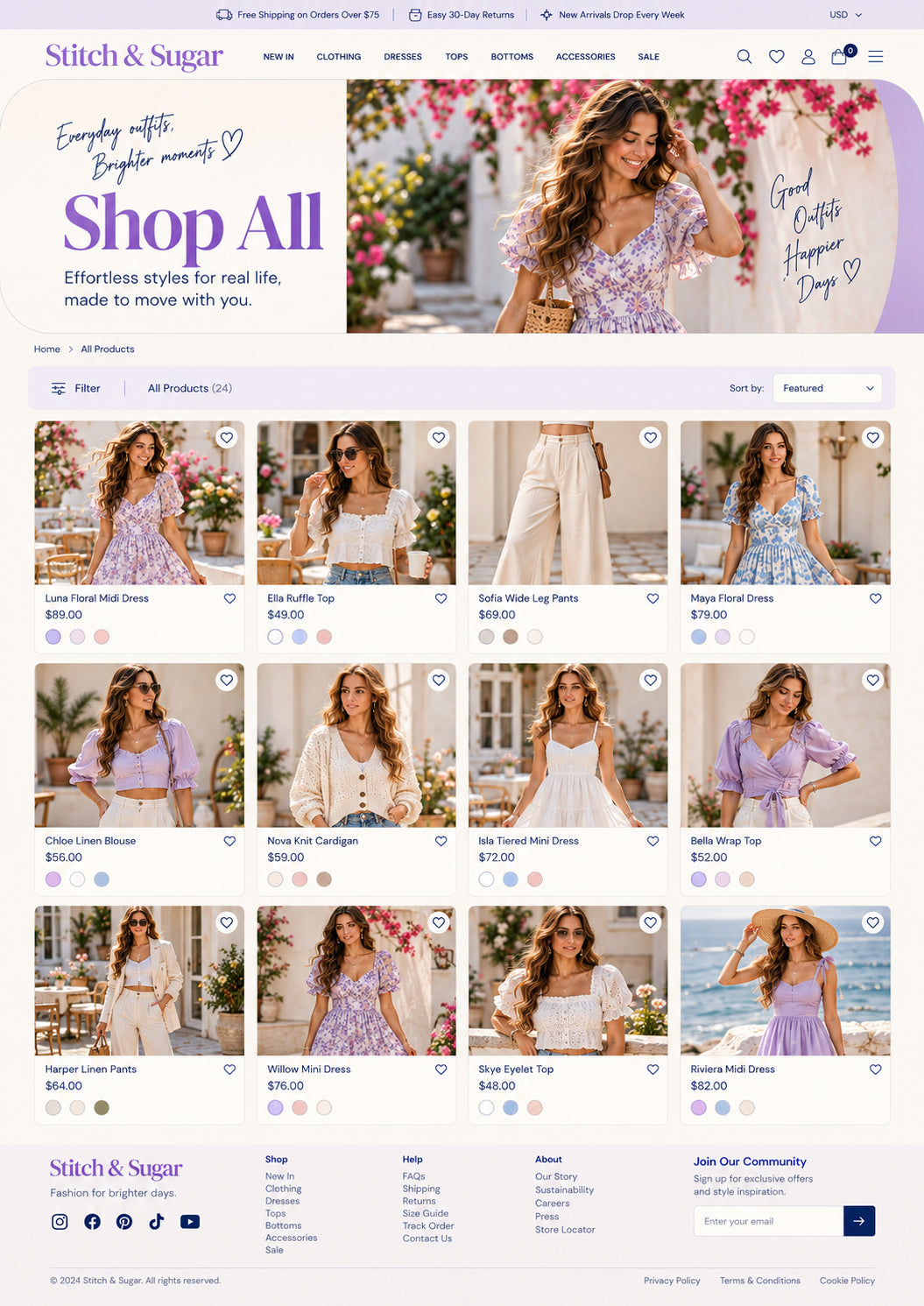 Collection preview