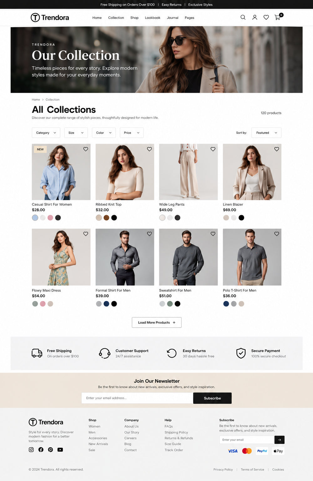 Collection preview