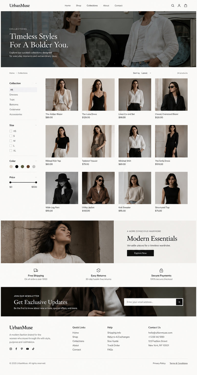 Collection preview