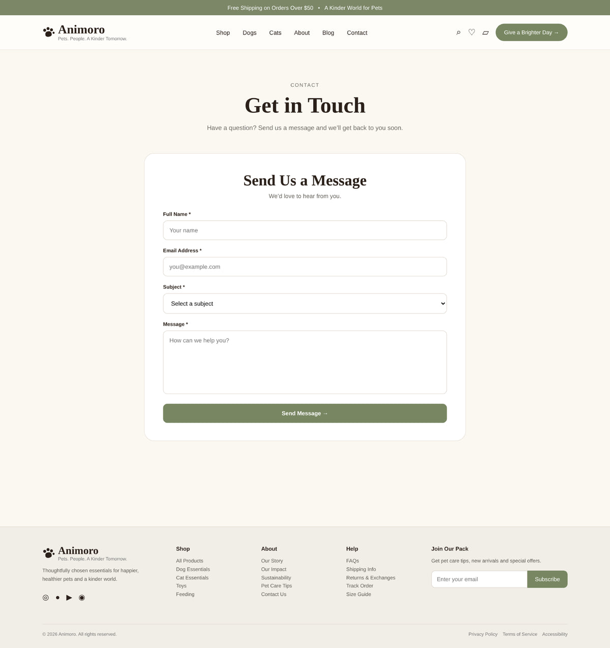 Contact preview