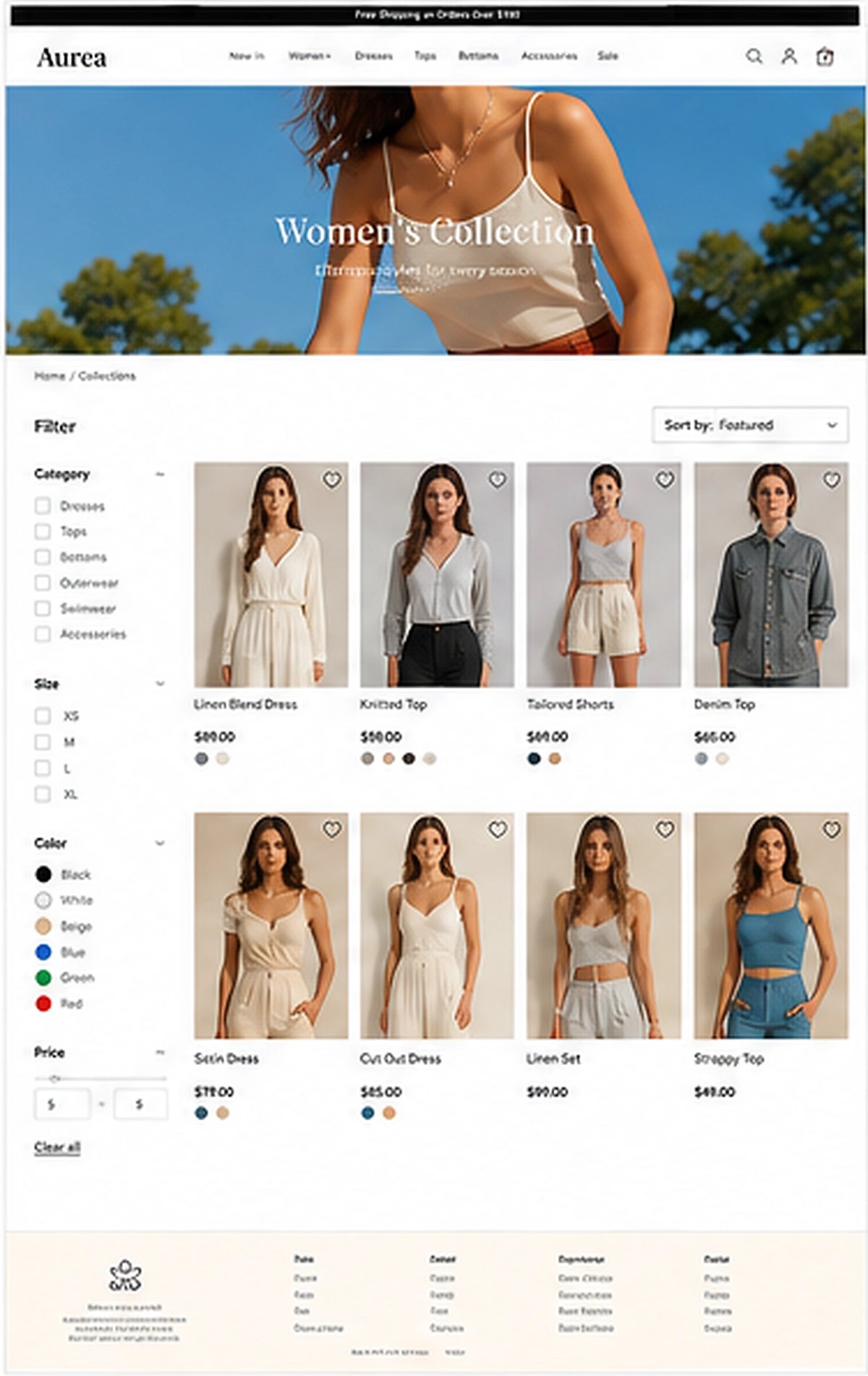 Collection preview
