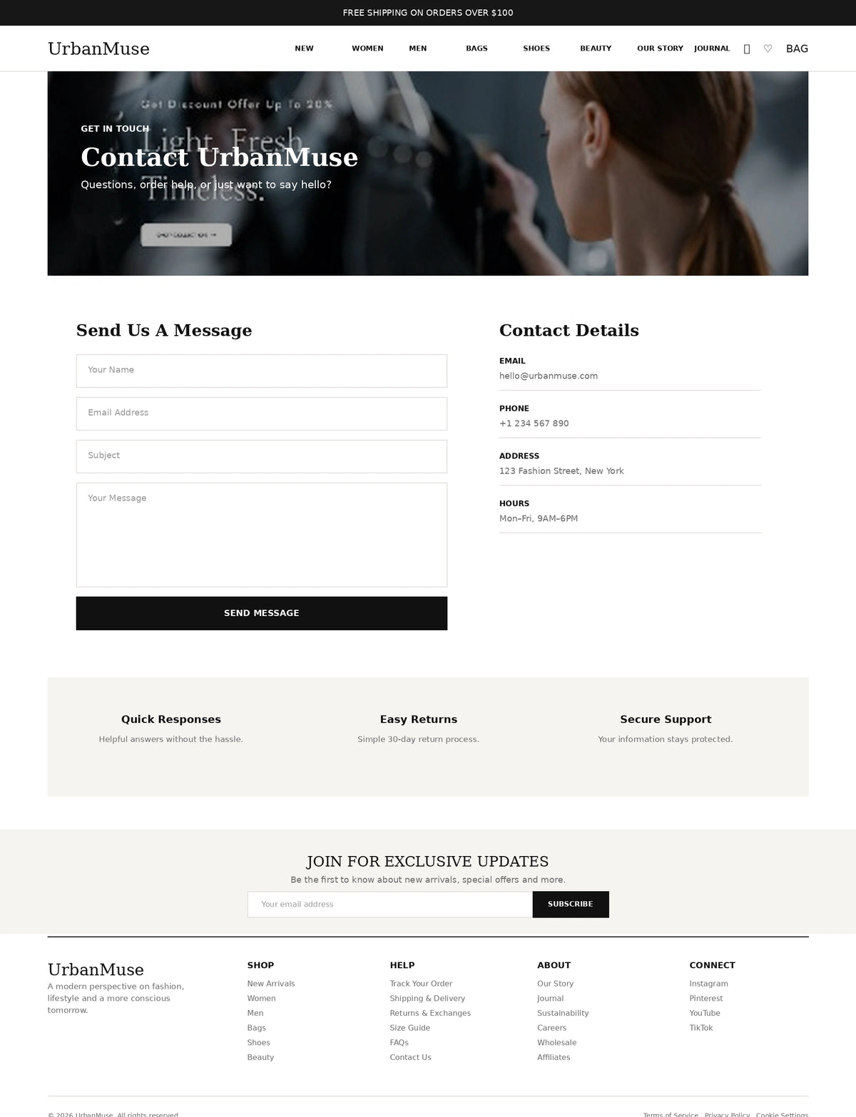 Contact preview
