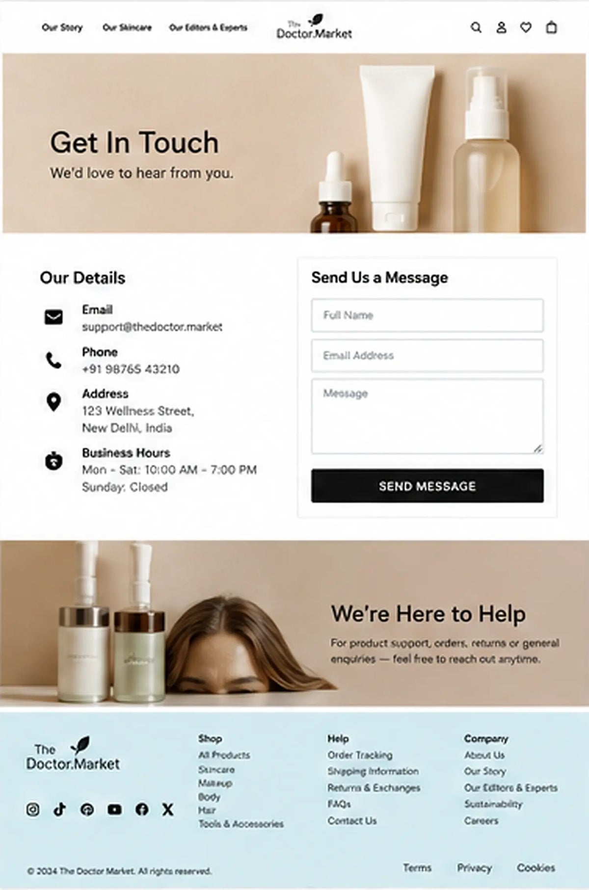 Contact preview