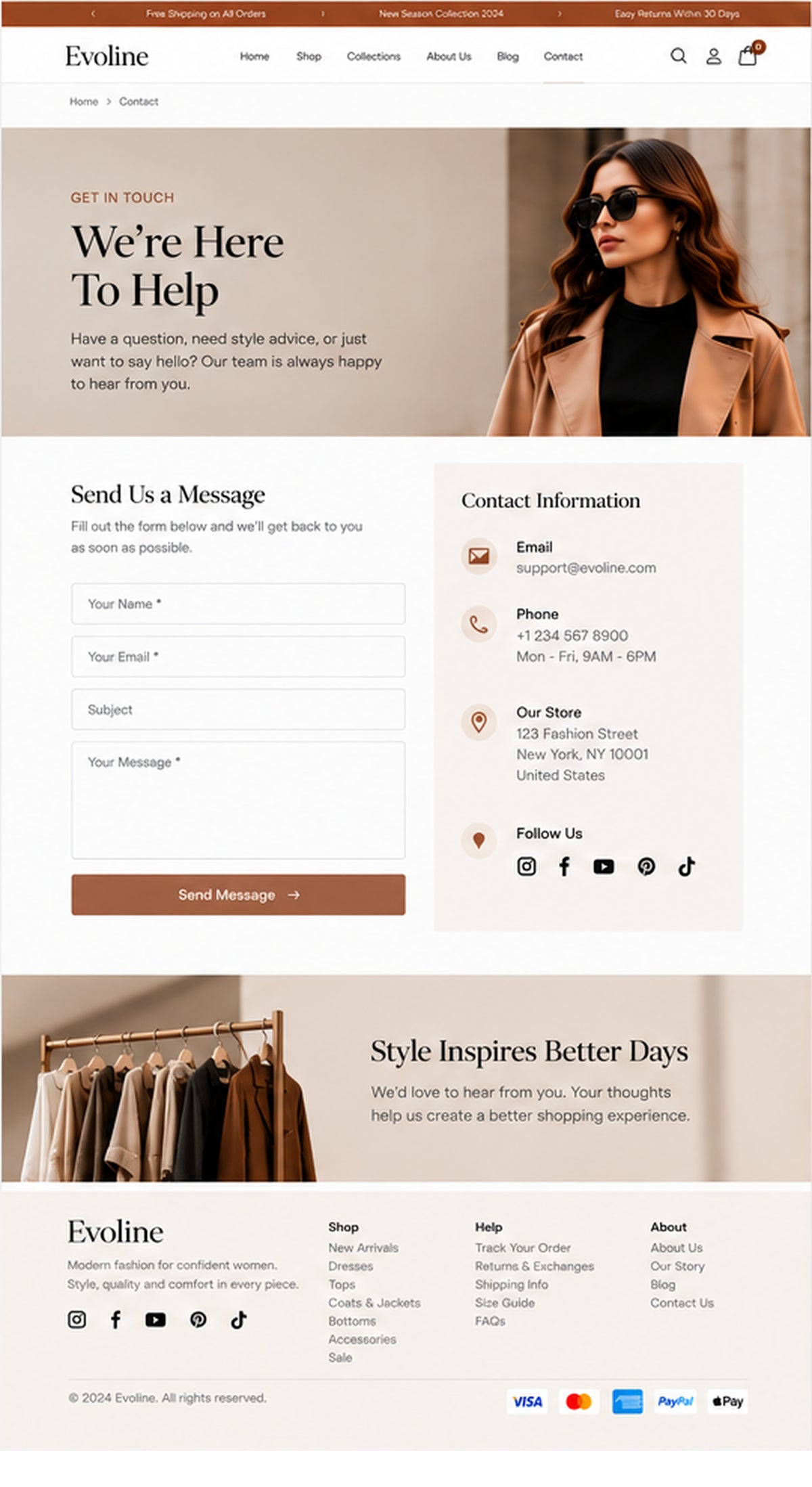 Contact preview
