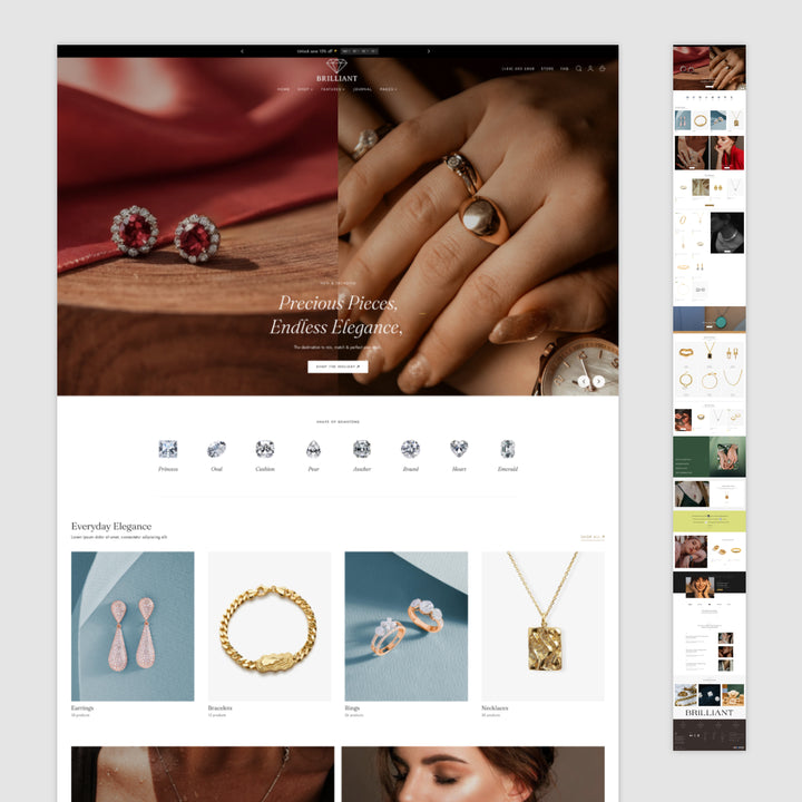 Jewellery Website Template