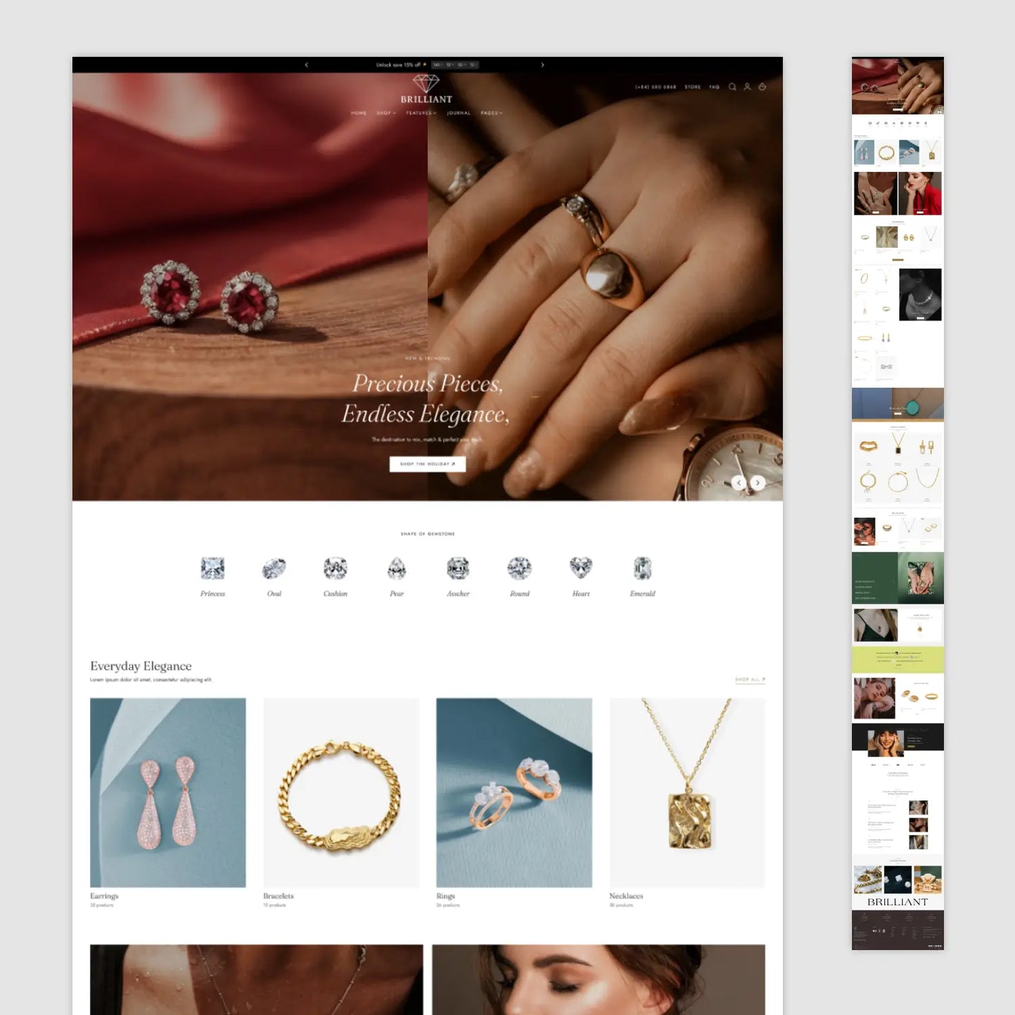 Jewellery Website Template
