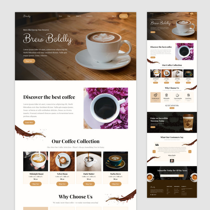 Coffee Template