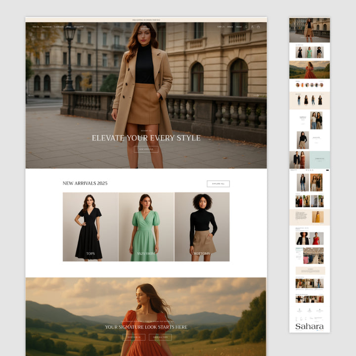 Female Fashion Template