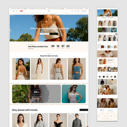  Aurea Women Fashion Template