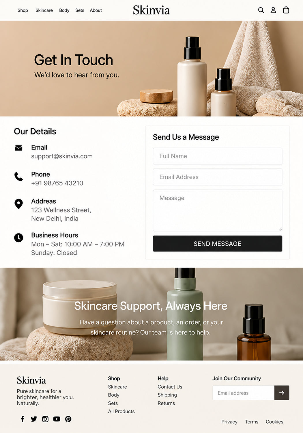 Contact preview