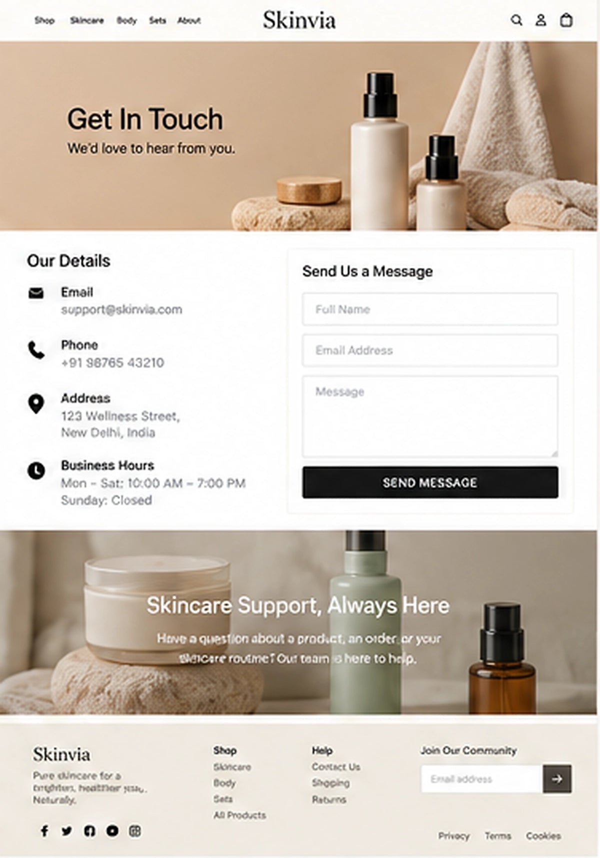 Contact preview