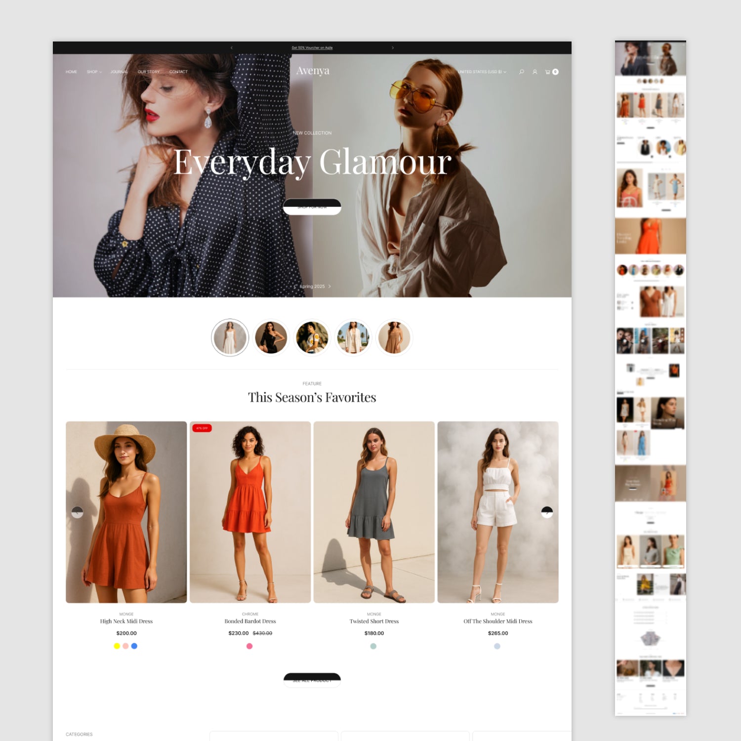 Women’s Wear Template