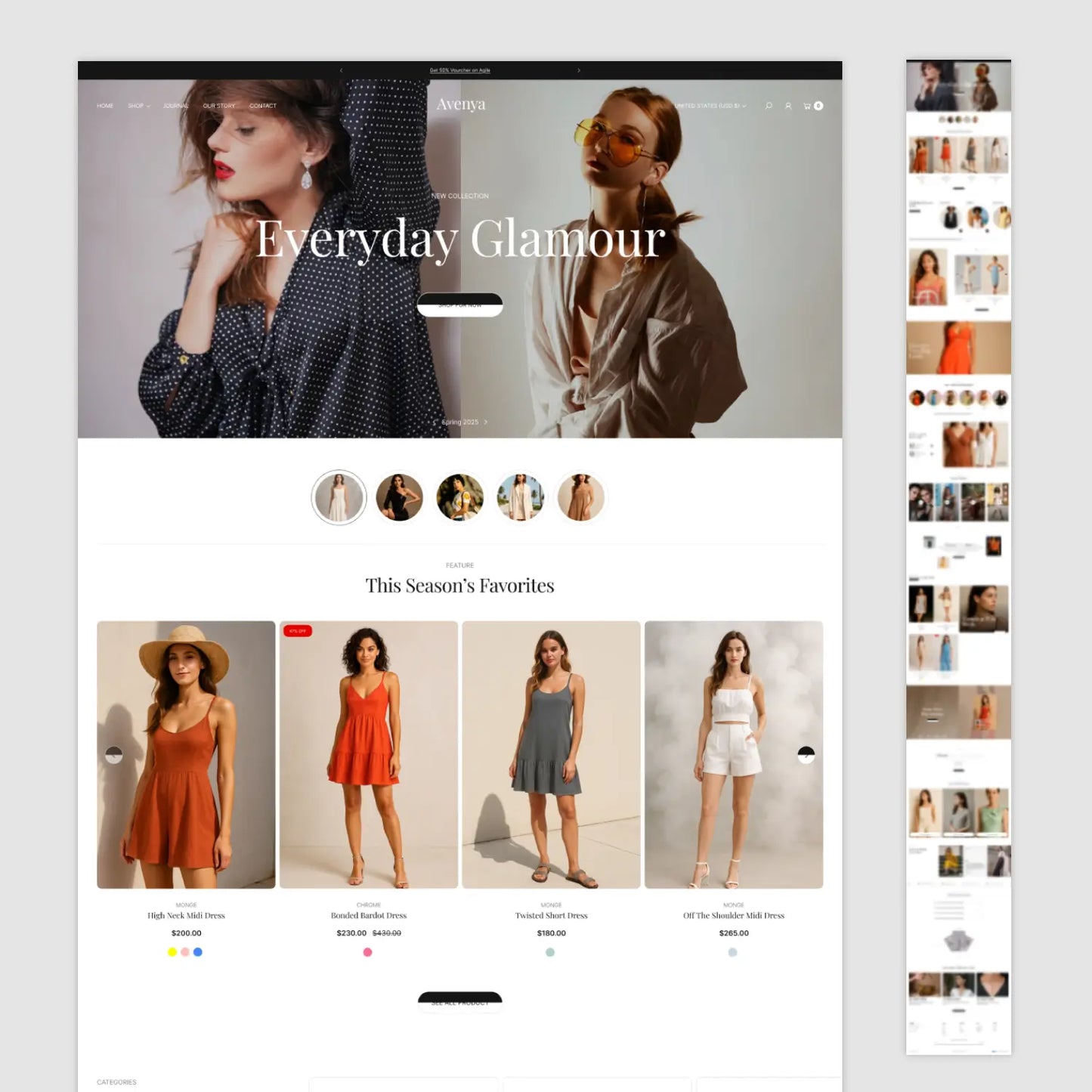 Women’s Wear Template